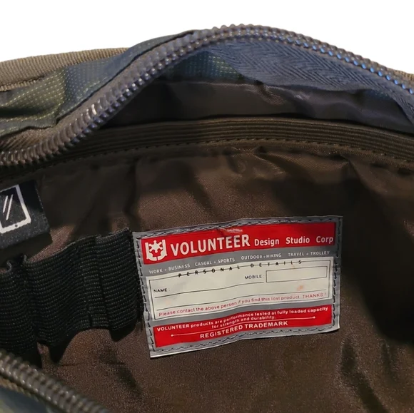 Volunteer Crossbody Messenger Bag - Picture 8 of 16